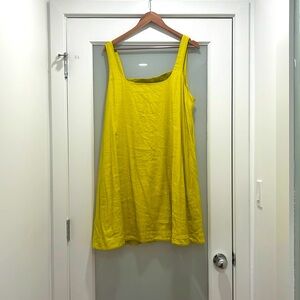 Work once Maeve Anthropologie Chartreuse Lime dress